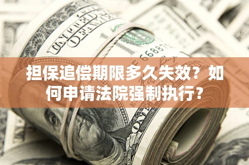 济南担保追偿期限多久失效？如何申请法院强制执行？