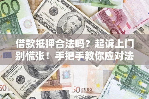 济南借款抵押合法吗？起诉上门别慌张！手把手教你应对法律程序