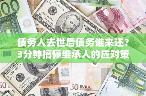 济南债务人去世后债务谁来还？3分钟搞懂继承人的应对策略