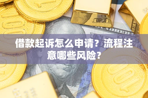 济南借款起诉怎么申请？流程注意哪些风险？
